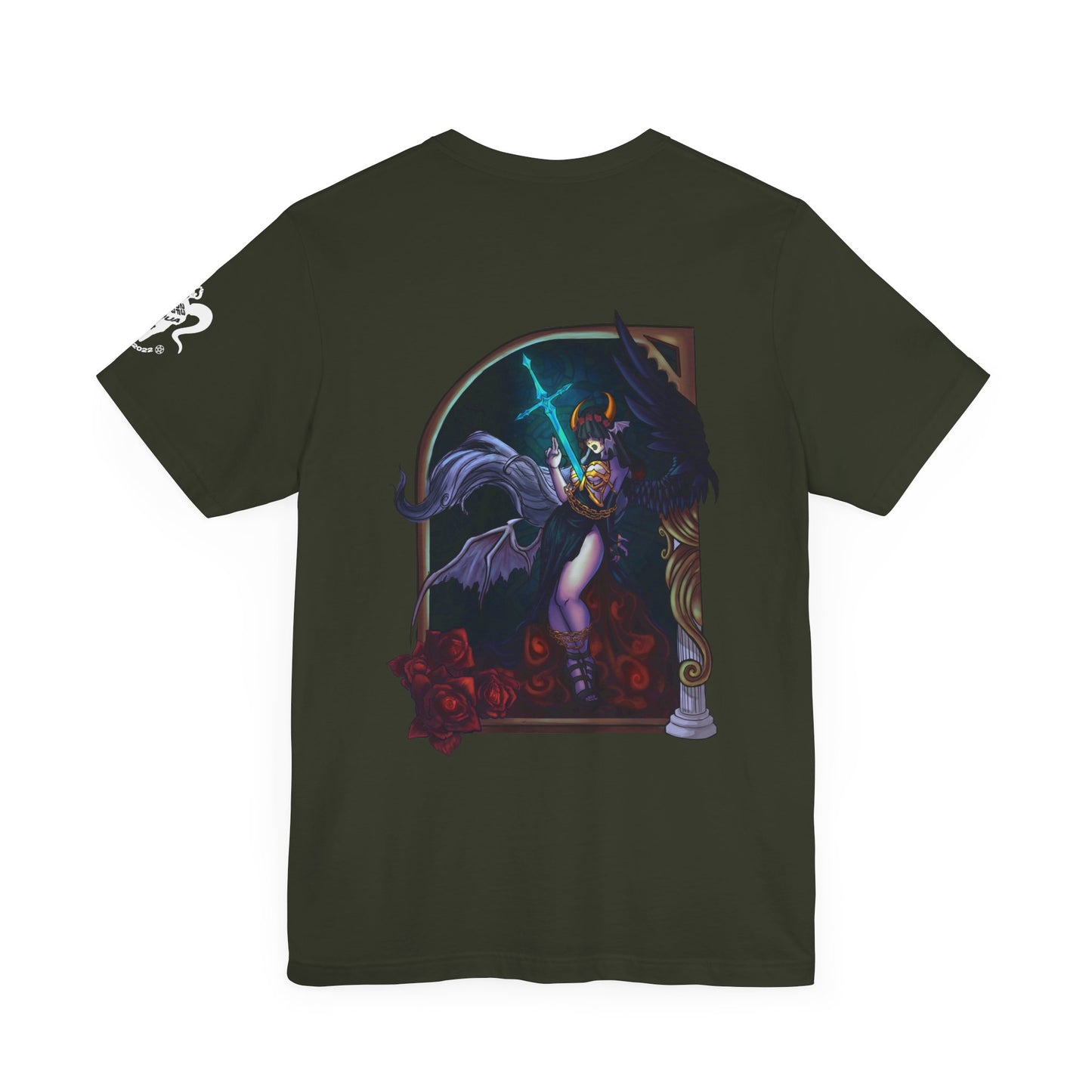Heavenly Evil Angel Short Sleeve Tee