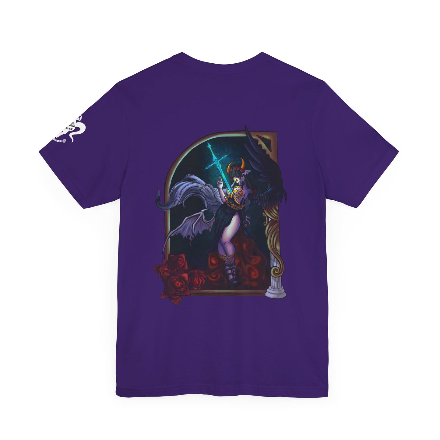 Heavenly Evil Angel Short Sleeve Tee