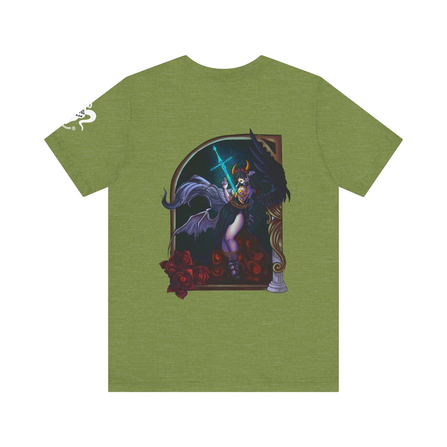 Heavenly Evil Angel Short Sleeve Tee