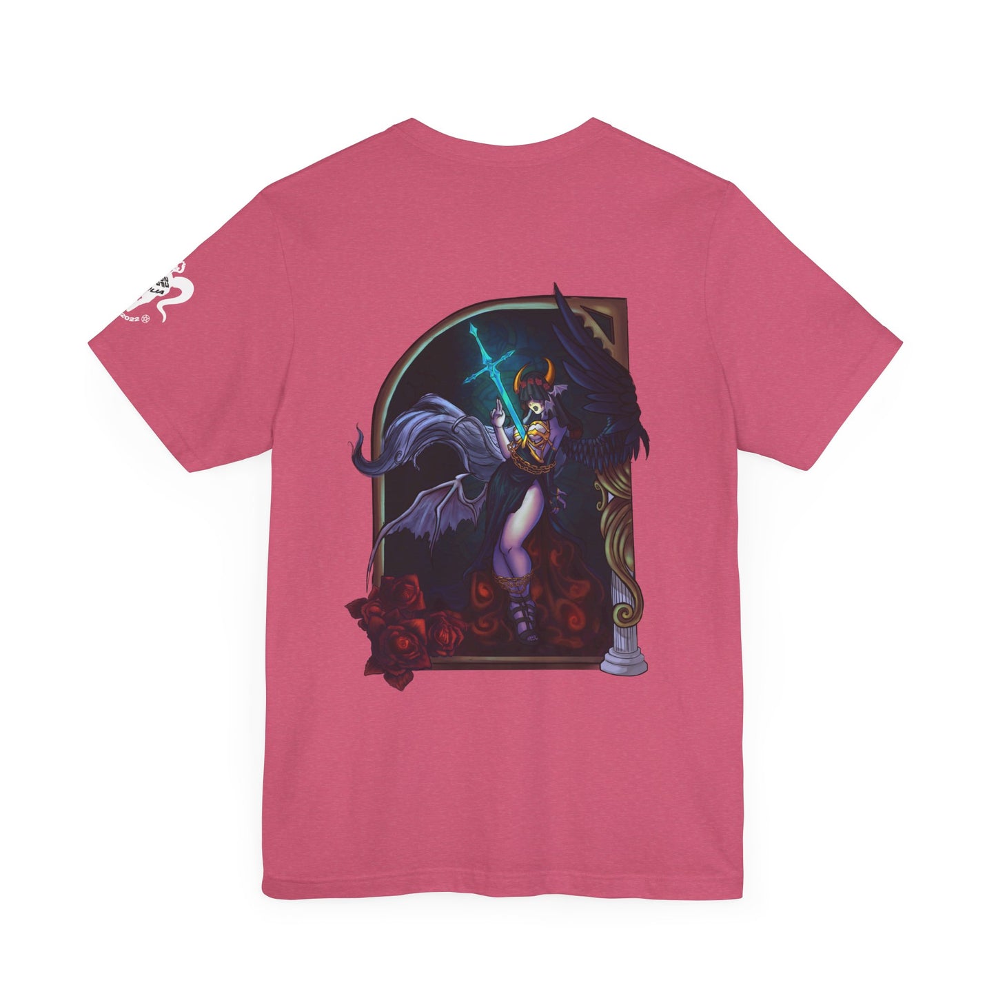 Heavenly Evil Angel Short Sleeve Tee
