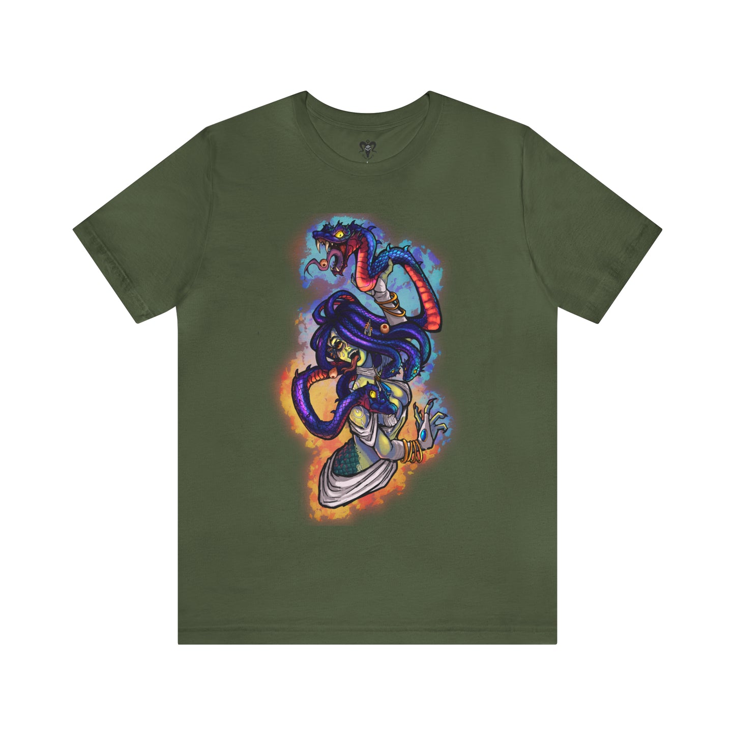 Queen Medusa Jersey Short Sleeve Tee