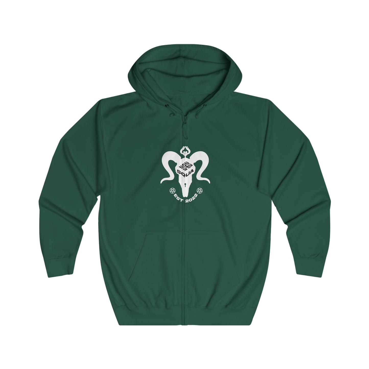 Zombie Girl Full Zip Hoodie