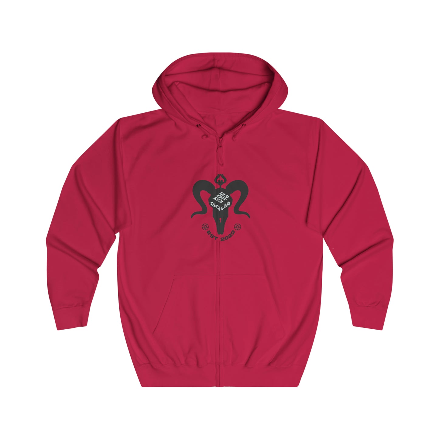 Zombie Girl Full Zip Hoodie