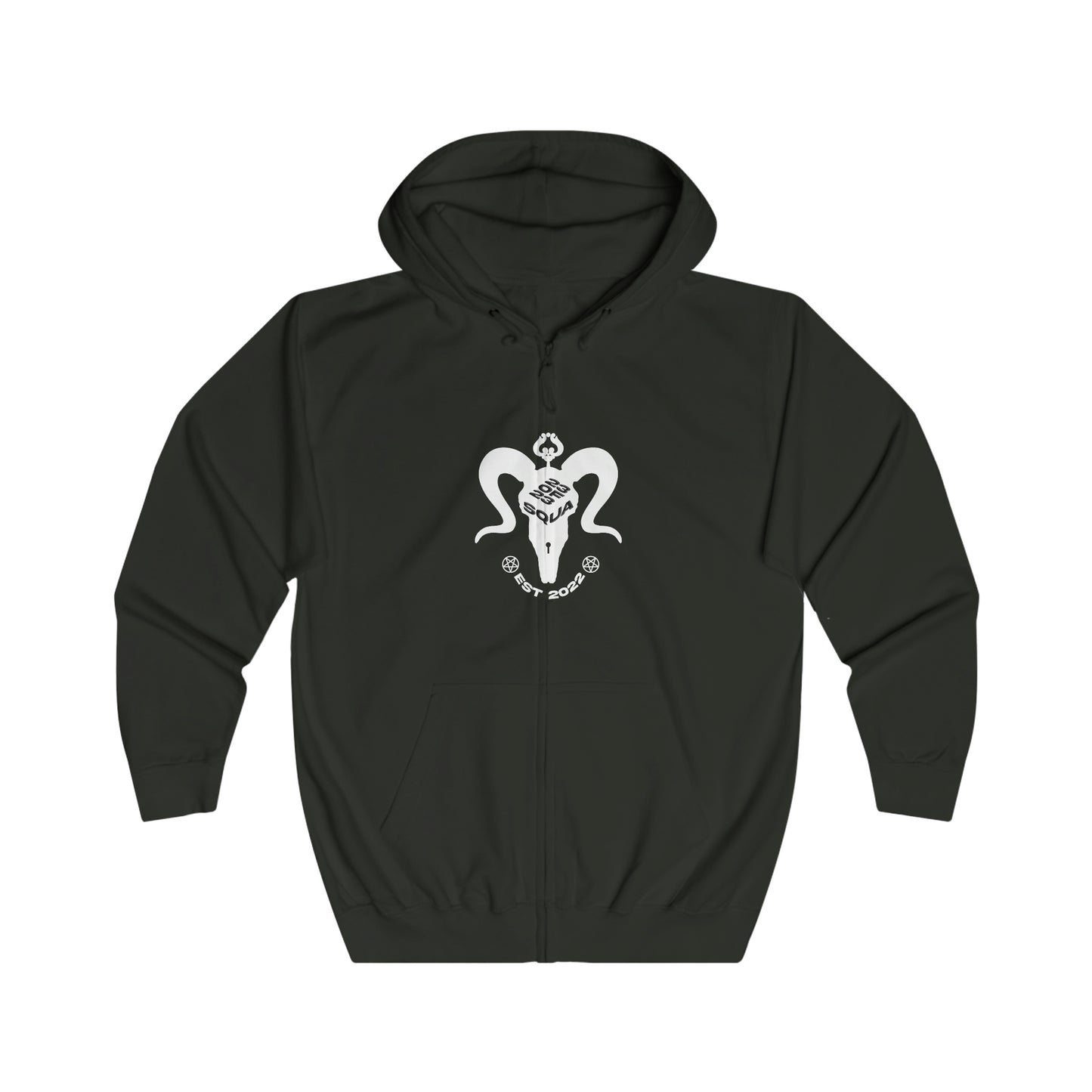 Zombie Girl Full Zip Hoodie