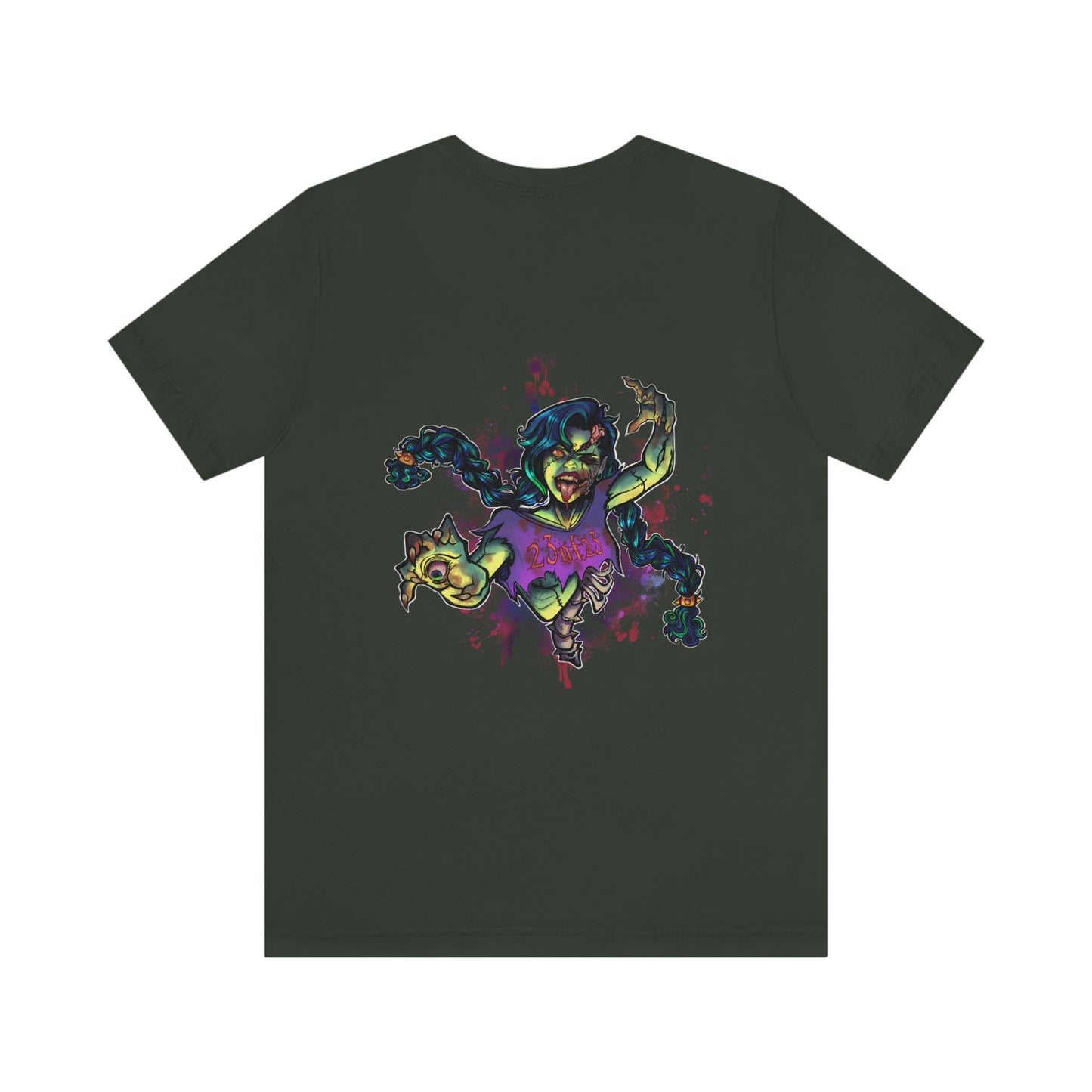 Zombie Girl Short Sleeve Tee