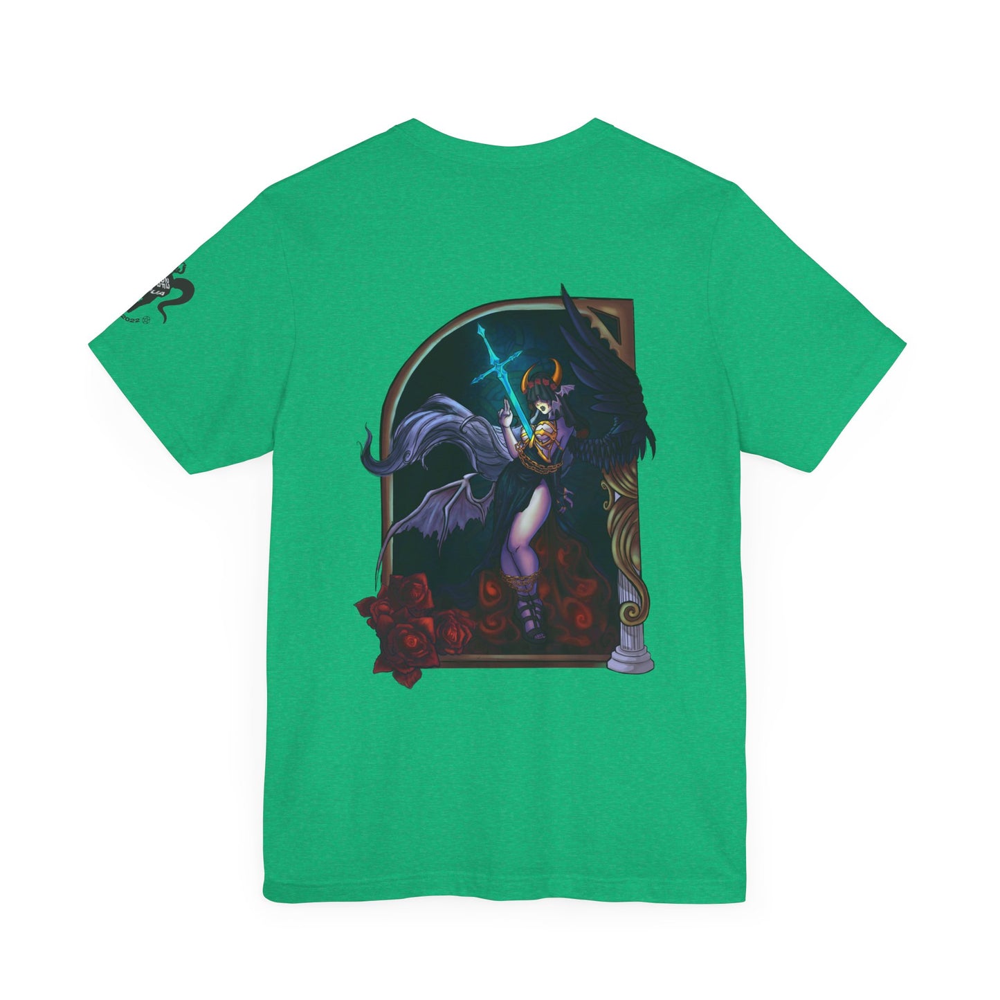 Heavenly Evil Angel Short Sleeve Tee
