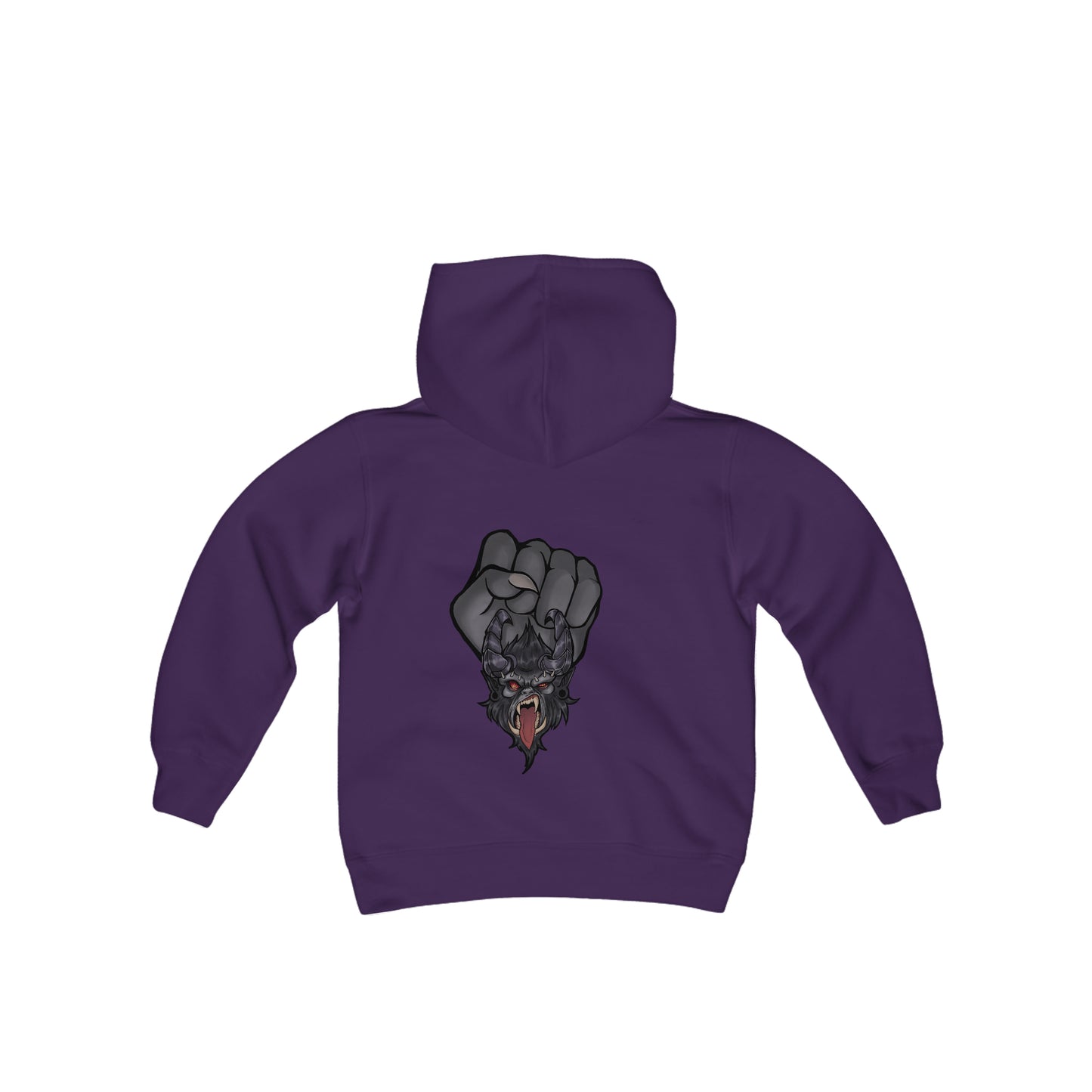 Rilla Fist Youth Heavy Blend Hooded Sweatshirt