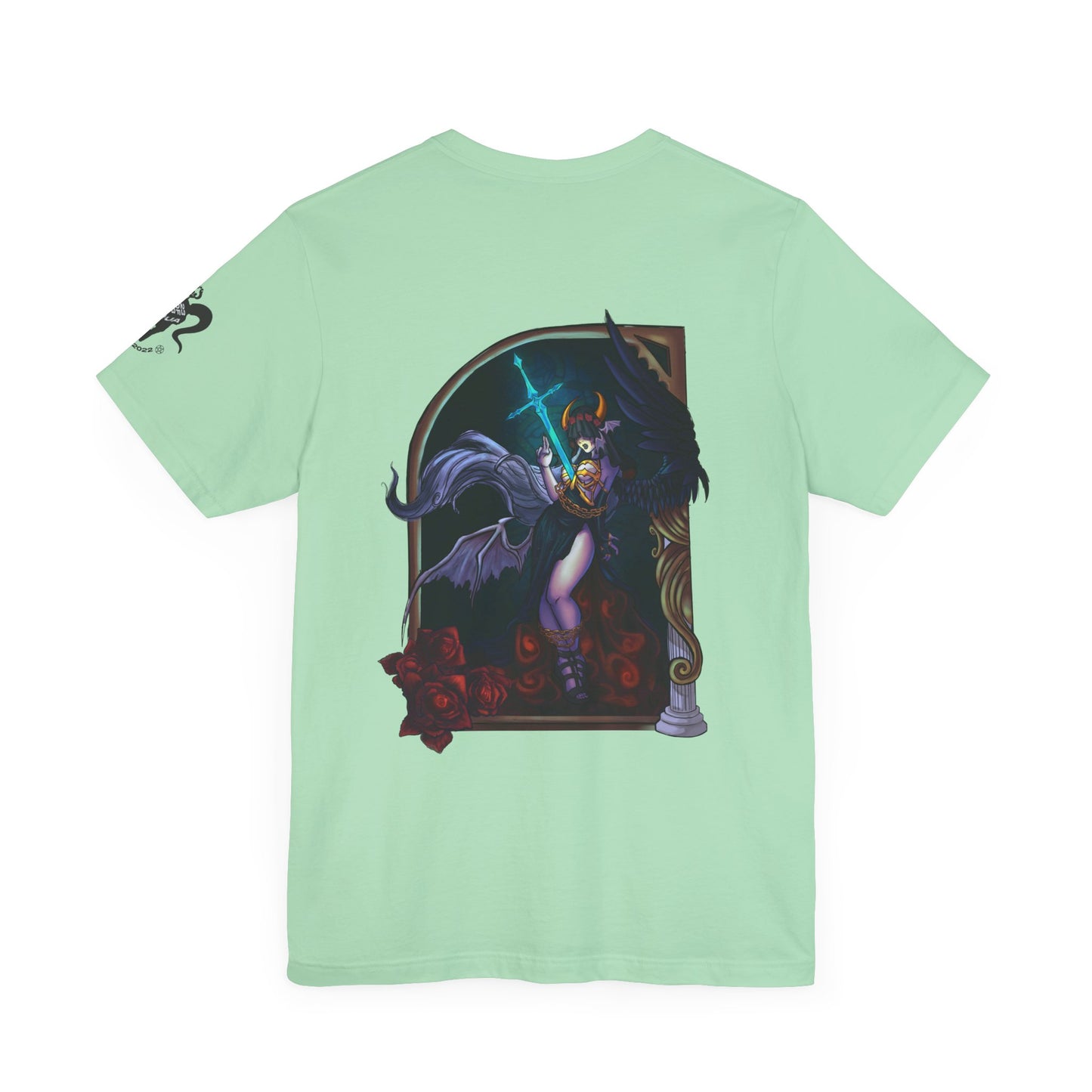 Heavenly Evil Angel Short Sleeve Tee