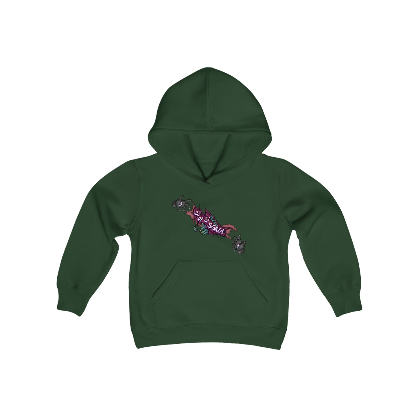Rilla Fist Youth Heavy Blend Hooded Sweatshirt