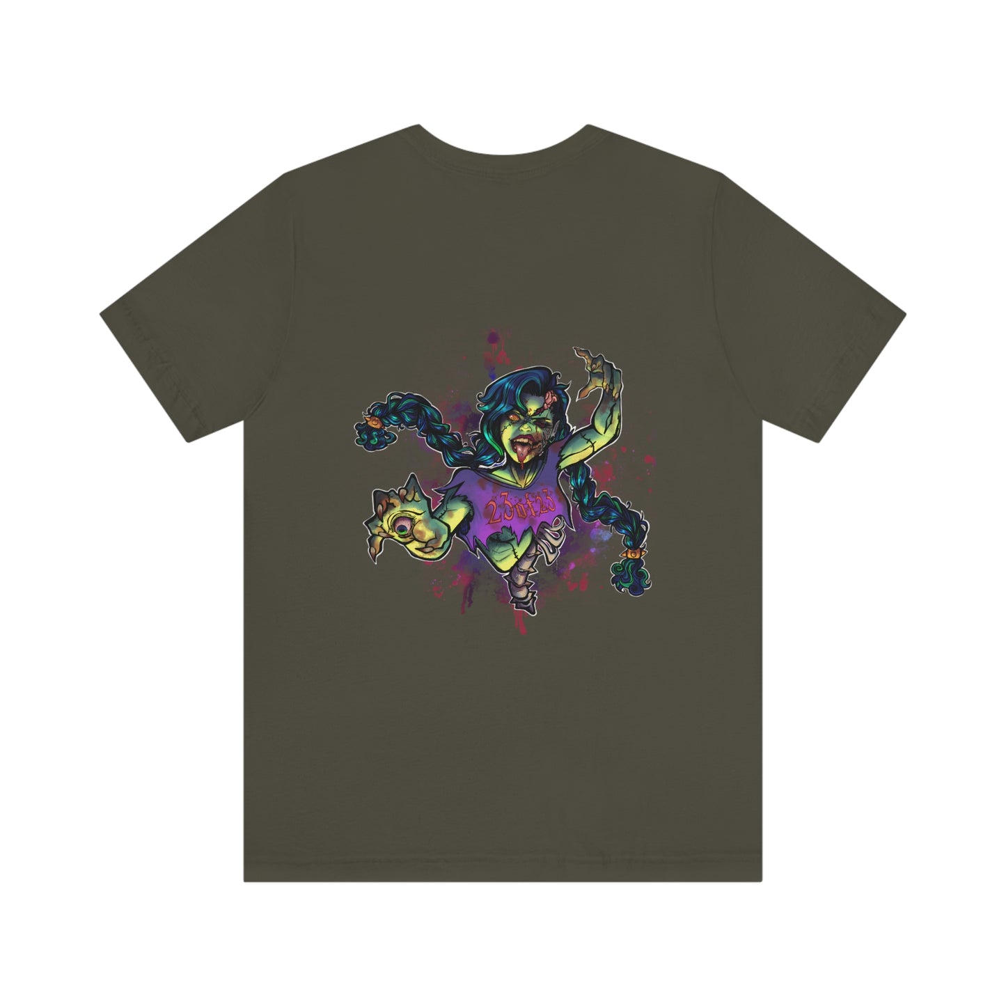 Zombie Girl Short Sleeve Tee