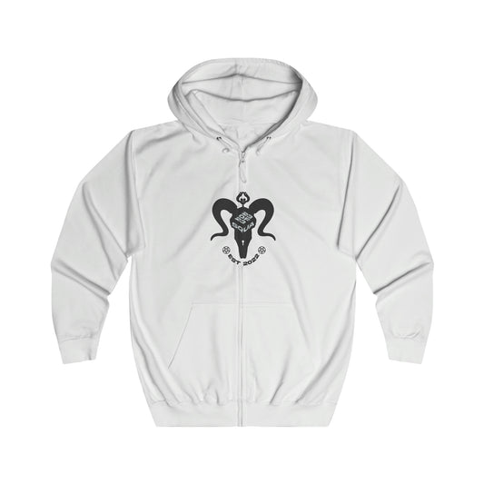 Zombie Girl Full Zip Hoodie